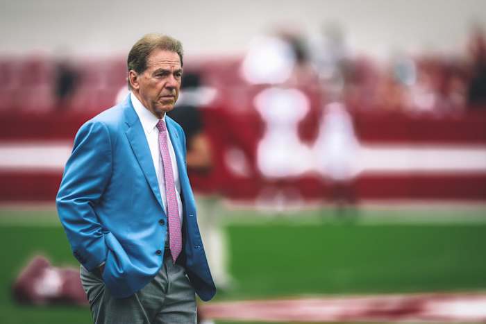Nick Saban, 2022 A-Day Game
